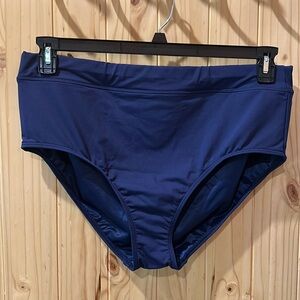 Women’s Navy Full Coverage Swim Bottom